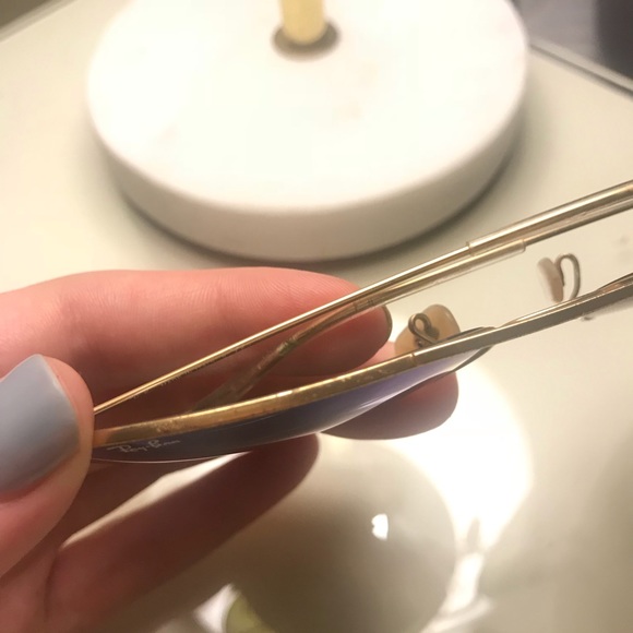 Ray Ban Aviator Blue Flash Lenses - Picture 5 of 6